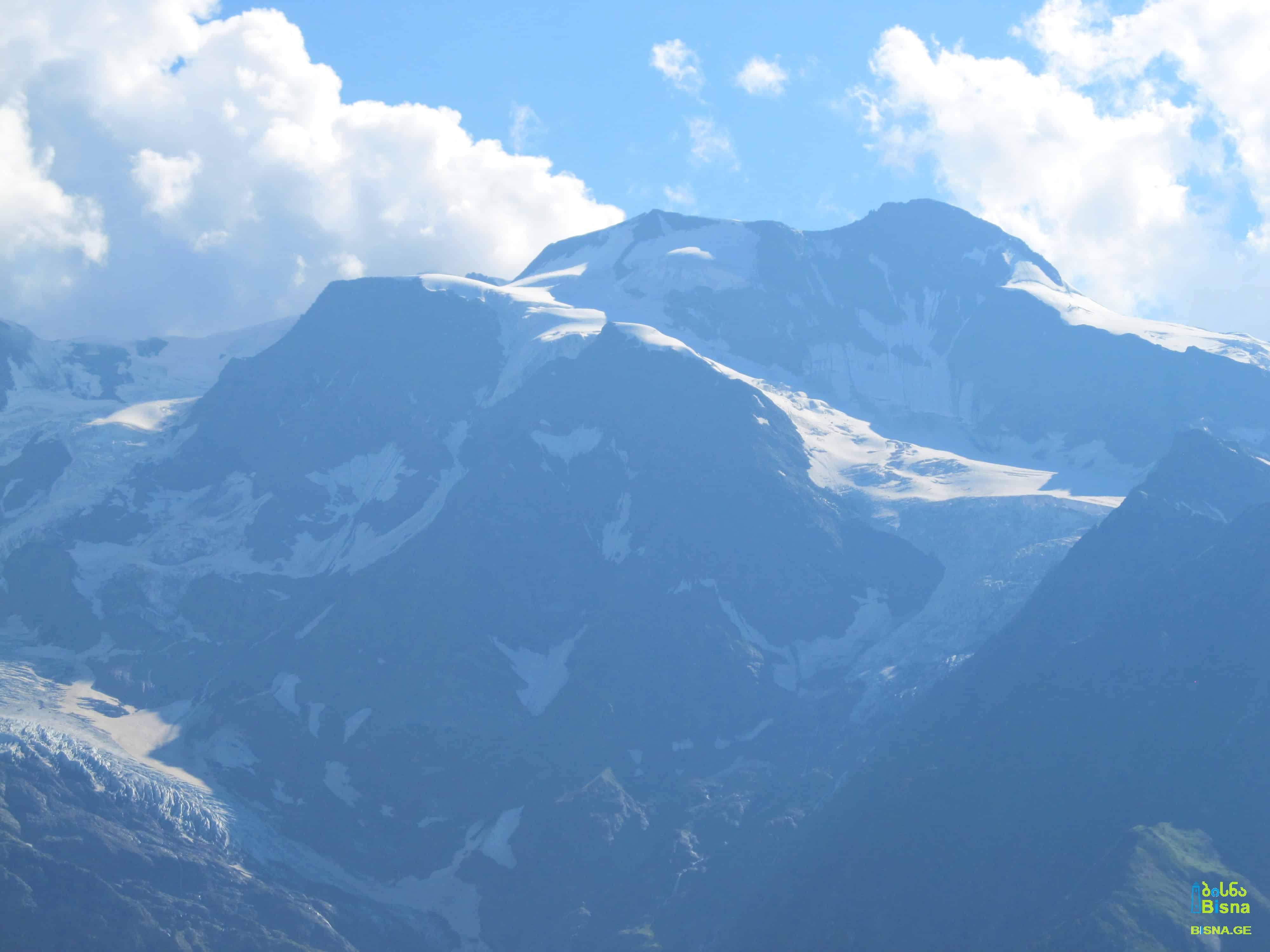 Mt. Lahili (Lahla, Laila) — the highest point of Svaneti Range, a mountain range dividing Zemo Svaneti [Upper Svaneti] and Kvemo Svaneti [Lower Svaneti]